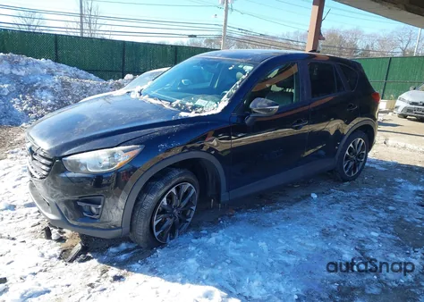 2016 Mazda Cx-5 Grand Touring из США, поврежденный, VIN JM3KE4DY0G0680999